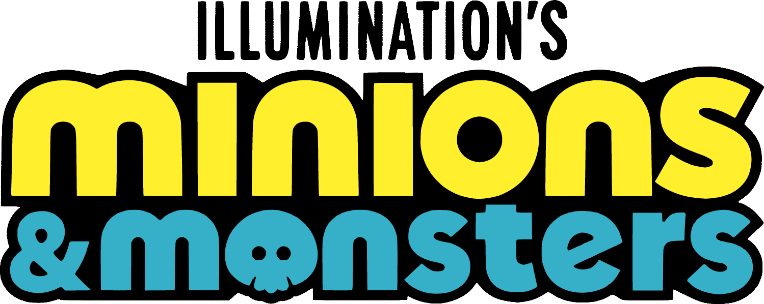 Logo for the film Minions and Monsters.